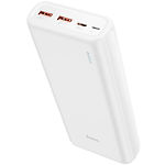 Изображение Внешний аккумулятор Power Bank Hoco J80A Premium 20000mAh White (6931474750242) QC3.0 22.5W + PD 20W Фото Внешний аккумулятор Power Bank Hoco J80A Premium 20000mAh White (6931474750242) QC3.0 22.5W + PD 20W