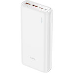 Изображение Внешний аккумулятор Power Bank Hoco J80A Premium 20000mAh White (6931474750242) QC3.0 22.5W + PD 20W #2 Фото Внешний аккумулятор Power Bank Hoco J80A Premium 20000mAh White (6931474750242) QC3.0 22.5W + PD 20W #2