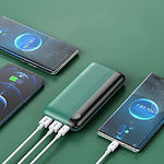 Изображение Внешний аккумулятор Power Bank REMAX Kiren (RPP-180 Green) 20000mAh, PD 20W, QC3.0 22.5W #2 Фото Внешний аккумулятор Power Bank REMAX Kiren (RPP-180 Green) 20000mAh, PD 20W, QC3.0 22.5W #2