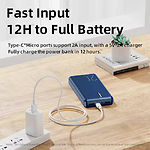 Изображение Внешний аккумулятор Power Bank REMAX Landon (RPP-296 Blue) 20000mAh, 2.1A #1 Фото Внешний аккумулятор Power Bank REMAX Landon (RPP-296 Blue) 20000mAh, 2.1A #1