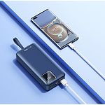 Изображение Внешний аккумулятор Power Bank REMAX Suji (RPP-550 Blue) 30000mAh, PD 20W, QC3.0, 22.5W #2 Фото Внешний аккумулятор Power Bank REMAX Suji (RPP-550 Blue) 30000mAh, PD 20W, QC3.0, 22.5W #2