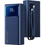 Изображение Внешний аккумулятор Power Bank REMAX Voyage (RPP-571 Blue) 30000mAh, PD 20W, QC3.0, 22.5W Фото Внешний аккумулятор Power Bank REMAX Voyage (RPP-571 Blue) 30000mAh, PD 20W, QC3.0, 22.5W
