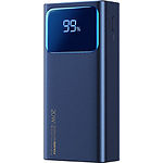 Изображение Внешний аккумулятор Power Bank REMAX Voyage (RPP-571 Blue) 30000mAh, PD 20W, QC3.0, 22.5W #2 Фото Внешний аккумулятор Power Bank REMAX Voyage (RPP-571 Blue) 30000mAh, PD 20W, QC3.0, 22.5W #2