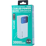 Фото Внешний аккумулятор Power Bank REMAX Voyage (RPP-571 White) 30000mAh, PD 22.5W, QC3.0, 22.5W #3
