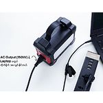 Изображение Портативная зарядная станция REMAX Tank (RPP-325 Black-Red) 150W, 36Ah #8 Фото Портативная зарядная станция REMAX Tank (RPP-325 Black-Red) 150W, 36Ah #8