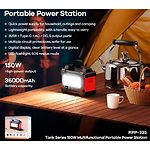 Изображение Портативная зарядная станция REMAX Tank (RPP-325 Black-Red) 150W, 36Ah #5 Фото Портативная зарядная станция REMAX Tank (RPP-325 Black-Red) 150W, 36Ah #5