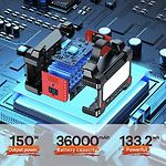 Изображение Портативная зарядная станция REMAX Tank (RPP-325 Black-Red) 150W, 36Ah #2 Фото Портативная зарядная станция REMAX Tank (RPP-325 Black-Red) 150W, 36Ah #2