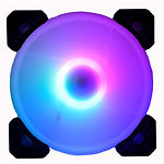 Изображение Вентилятор 120мм Cooling Baby 12025RGB12 120x120x25 HB,25дБ,12V,1200об/мин,3-p+4-p Molex,frameless #3 Фото Вентилятор 120мм Cooling Baby 12025RGB12 120x120x25 HB,25дБ,12V,1200об/мин,3-p+4-p Molex,frameless #3