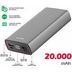 Изображение Внешний аккумулятор Power Bank Swissten Power Delivery (22013916) Black 20000 mAh, 20W, PD #2 Фото Внешний аккумулятор Power Bank Swissten Power Delivery (22013916) Black 20000 mAh, 20W, PD #2
