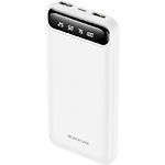 Изображение Внешний аккумулятор Power Bank BOROFONE BJ14W White Freeway 10000mAh, 2A Фото Внешний аккумулятор Power Bank BOROFONE BJ14W White Freeway 10000mAh, 2A