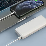 Изображение Внешний аккумулятор Power Bank BOROFONE BJ1AW White Olymp 20000mAh, 3A, 18W, PD+QC3.0 #1 Фото Внешний аккумулятор Power Bank BOROFONE BJ1AW White Olymp 20000mAh, 3A, 18W, PD+QC3.0 #1