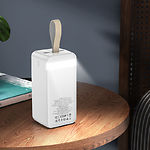 Изображение Внешний аккумулятор Power Bank BOROFONE BJ14DW White Freeway 50000mAh, QC3.0 22.5W+PD20W #2 Фото Внешний аккумулятор Power Bank BOROFONE BJ14DW White Freeway 50000mAh, QC3.0 22.5W+PD20W #2