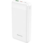 Изображение Внешний аккумулятор Power Bank BOROFONE BJ19AW White Incredible 20000mAh, 20W, PD+QC3.0 Фото Внешний аккумулятор Power Bank BOROFONE BJ19AW White Incredible 20000mAh, 20W, PD+QC3.0