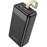Изображение Внешний аккумулятор Power Bank BOROFONE BJ19BB Black Incredible 30000mAh, 20W, PD+QC3.0 Фото Внешний аккумулятор Power Bank BOROFONE BJ19BB Black Incredible 30000mAh, 20W, PD+QC3.0