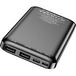 Фото Внешний аккумулятор Power Bank BOROFONE BJ27B Black Pindar 10000mAh, 2A #3