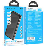 Фото Внешний аккумулятор Power Bank BOROFONE BJ27B Black Pindar 10000mAh, 2A #1