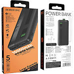 Изображение Внешний аккумулятор Power Bank BOROFONE BT32B Black Precious 10000mAh, 2A #2 Фото Внешний аккумулятор Power Bank BOROFONE BT32B Black Precious 10000mAh, 2A #2