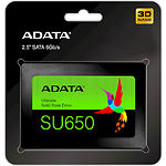 Изображение SSD A-Data ULTIMATE SU650 512Gb 2.5" SATA III (ASU650SS-512GT-R) 520/450 Mb/s Фото SSD A-Data ULTIMATE SU650 512Gb 2.5" SATA III (ASU650SS-512GT-R) 520/450 Mb/s