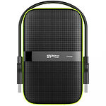 Фото внешний HDD SILICON POWER 2TB ext. USB3.0 2,5" (Armor A60 Black/Light-green - SP020TBPHDA60S3K) #5