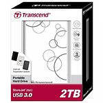 Фото внешний HDD TRANSCEND 2000GB ext. USB 3.1 2.5" (TS2TSJ25A3W) #2