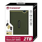 Изображение внешний HDD TRANSCEND 2000GB ext. USB 3.1 2.5" (TS2TSJ25M3G) Military Green #5 Фото внешний HDD TRANSCEND 2000GB ext. USB 3.1 2.5" (TS2TSJ25M3G) Military Green #5