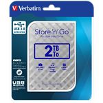 Изображение внешний HDD Verbatim 2TB ext., USB3.0 2,5" Silver (53198) Store n Go #2 Фото внешний HDD Verbatim 2TB ext., USB3.0 2,5" Silver (53198) Store n Go #2