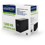 Изображение UPS EnerGenie UPS-PC-1202AP, 1200VA (720W), 4 х С13 Output, модифицированная синусоида, USB #1 Фото UPS EnerGenie UPS-PC-1202AP, 1200VA (720W), 4 х С13 Output, модифицированная синусоида, USB #1