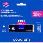 Изображение SSD Goodram PX500 gen.2 1TB M.2 NVMe 2280 PCIe Gen3x4 (SSDPR-PX500-01T-80-G2) 2050/1650 Mb/s #1 Фото SSD Goodram PX500 gen.2 1TB M.2 NVMe 2280 PCIe Gen3x4 (SSDPR-PX500-01T-80-G2) 2050/1650 Mb/s #1