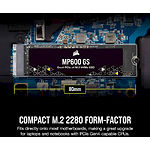 Фото SSD Corsair MP600 GS 1TB M.2 NVMe PCIe-x4 2280 (CSSD-F1000GBMP600GS) 4800/3900 MB/s #1
