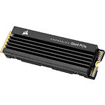 SSD жесткий диск Corsair MP600 PRO LPX 1TB M.2 NVMe PCIe Gen.4x4 2280 (CSSD-F1000GBMP600PLP) 7100/5800 MB/s - фото