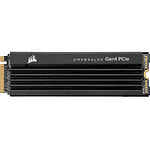 SSD жесткий диск Corsair MP600 PRO LPX 2TB M.2 NVMe PCIe Gen.4x4 2280 (CSSD-F2000GBMP600PLP) 7100/6800 MB/s - фото