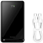 Изображение Внешний аккумулятор Power Bank Baseus (PPCX000002) Magnetic Wireles+USB FCharge 10000mAh,White,Cable #3 Фото Внешний аккумулятор Power Bank Baseus (PPCX000002) Magnetic Wireles+USB FCharge 10000mAh,White,Cable #3