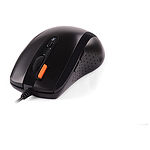 Фото Мышка A4tech N-70FXS Black, silent, мышка проводная, USB, 1600 dpi #1