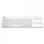 Изображение Клавиатура Logitech Wireless Touch Keyboard K400 Plus, USB, white (920-007146) #4 Фото Клавиатура Logitech Wireless Touch Keyboard K400 Plus, USB, white (920-007146) #4
