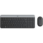 Изображение Клавиатура+мышь Logitech MK470 Slim Wireless, US Int'L, Graphite (920-009204) #2 Фото Клавиатура+мышь Logitech MK470 Slim Wireless, US Int'L, Graphite (920-009204) #2