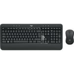 Изображение Клавиатура+мышь Logitech MK540 Advanced Wireless, US Int'L, black (920-008685, 920-008671) #3 Фото Клавиатура+мышь Logitech MK540 Advanced Wireless, US Int'L, black (920-008685, 920-008671) #3