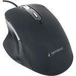 Изображение Мышка Gembird MUS-6B-02 black, оптическая, USB Фото Мышка Gembird MUS-6B-02 black, оптическая, USB