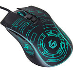 Изображение Мышка Gembird MUSG-RGB-01 оптическая, игровая, USB, black Фото Мышка Gembird MUSG-RGB-01 оптическая, игровая, USB, black