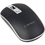 Изображение Мышка Gembird MUSW-4B-06-BS Black/Silver, Беспроводная оптическая мышка Фото Мышка Gembird MUSW-4B-06-BS Black/Silver, Беспроводная оптическая мышка