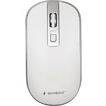 Изображение Мышка Gembird MUSW-4B-06-WS White/Silver, Беспроводная оптическая мышка #3 Фото Мышка Gembird MUSW-4B-06-WS White/Silver, Беспроводная оптическая мышка #3