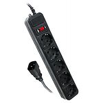 Изображение Фильтр-удлинитель сетевой Gembird SPG5-X-6B 1.8м black #2 Фото Фильтр-удлинитель сетевой Gembird SPG5-X-6B 1.8м black #2