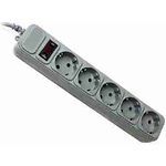 Фото Фильтр-удлинитель сетевой Gembird SPG5-X-6G 1.8м Grey #1