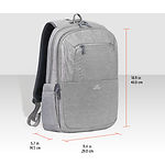Изображение Рюкзак для Notebook RivaCase 7760 (Grey) с диагональю дисплея 15.6" #12 Фото Рюкзак для Notebook RivaCase 7760 (Grey) с диагональю дисплея 15.6" #12