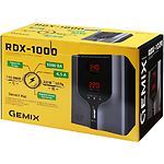 Изображение Стабилизатор Gemix RDX-1000, 700Вт, два вольтметра, 2 евророзетки #1 Фото Стабилизатор Gemix RDX-1000, 700Вт, два вольтметра, 2 евророзетки #1