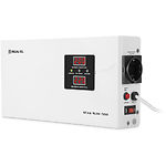 Фото Стабилизатор REAL-EL STAB SLIM-500 White (EL122400006) 500VA, 400Вт, LCD индикатор, 1евророзетка #4