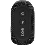 Изображение JBL Go 3 Black (JBLGO3BLK) портативная система 4Вт, Li-Ion аккум., IP67 водонепроницаемая, BT 5.0 #1 Фото JBL Go 3 Black (JBLGO3BLK) портативная система 4Вт, Li-Ion аккум., IP67 водонепроницаемая, BT 5.0 #1