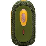 Изображение JBL Go 3 Green (JBLGO3GRN) портативная система 4Вт, Li-Ion аккум., IP67 водонепроницаемая, BT 5.0 #1 Фото JBL Go 3 Green (JBLGO3GRN) портативная система 4Вт, Li-Ion аккум., IP67 водонепроницаемая, BT 5.0 #1
