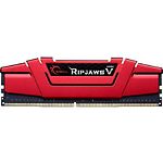 Изображение DDR-4 2шт x 16GB 2666МГц G.Skill Ripjaws V Red (F4-2666C19D-32GVR) #1 Фото DDR-4 2шт x 16GB 2666МГц G.Skill Ripjaws V Red (F4-2666C19D-32GVR) #1
