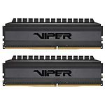 Фото DDR-4 2шт x 32GB 3200МГц Patriot Viper Blackout (PVB464G320C6K) #2