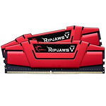 Изображение DDR-4 2шт x 4GB 2400МГц G.Skill Ripjaws V Red (F4-2400C17D-8GVR) #1 Фото DDR-4 2шт x 4GB 2400МГц G.Skill Ripjaws V Red (F4-2400C17D-8GVR) #1